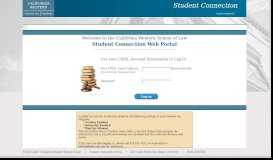 
							         CWSL Student Connection - CWSL Secure Net - California Western ...								  
							    