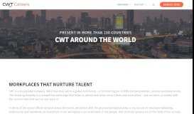 
							         CWT locations around the world | CWT Careers								  
							    