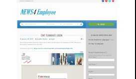 
							         CWT Teammate Login | News For Employee								  
							    