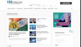 
							         CXOToday.com: Technology News, Business Technology News ...								  
							    