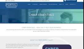 
							         Cyber Essentials | Portal Technologies								  
							    