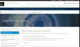 
							         Cyber Essentials Solutions - IT Governance								  
							    