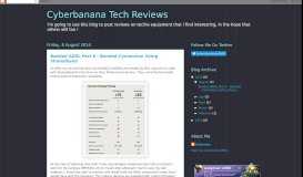 
							         Cyberbanana Tech Reviews								  
							    
