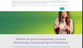 
							         CyberGrants: Corporate Philanthropy & Grants Management Software								  
							    