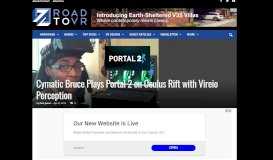 
							         Cymatic Bruce Plays Portal 2 on Oculus Rift with Vireio Perception ...								  
							    