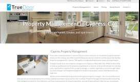 
							         Cypress - Real Property Management								  
							    