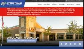 
							         Cypress Village Elementary - Irvine Unified School District								  
							    