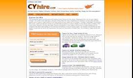 
							         Cyprus Car Hire								  
							    