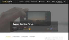 
							         Cyprus Car Hire Portal - Cyprus.com								  
							    