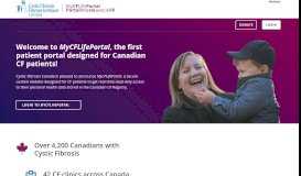 
							         Cystic Fibrosis Canada - MyCFLifePortal - PortailMavieaveclaFK								  
							    