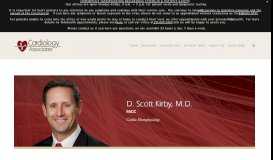 
							         D. Scott Kirby, M.D | Cardiology Associates								  
							    