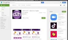 
							         d2h ForT - d2h For Trade - Apps on Google Play								  
							    