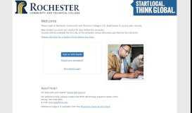
							         D2L Brightspace Login for Rochester Community & Technical College								  
							    