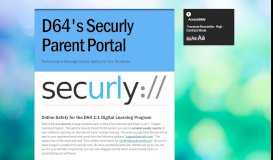 
							         D64's Securly Parent Portal - Smore								  
							    