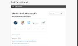 
							         DAA Parent Portal | Information and Resources for Parents								  
							    