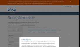 
							         DAAD scholarship - Scholarship Database - DAAD - Deutscher ...								  
							    