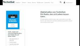 
							         DAB+ - DAB Plus Digitalradio - UKW/FM Radio - Internet ... - TechniSat								  
							    