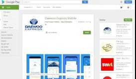 
							         Daewoo Express Mobile - Apps on Google Play								  
							    
