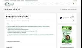 
							         Daftar Portal Selfcare XOX – ONEXOX Store								  
							    
