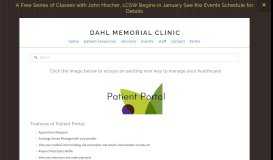 
							         Dahl Memorial Clinic - Patient Portal - Skagway								  
							    