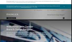 
							         Daimler Brand & Design Navigator								  
							    
