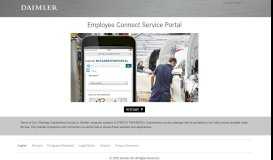 
							         Daimler Employee Connect Portal								  
							    