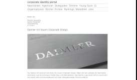 
							         Daimler mit neuem Corporate Design. | Corporate Identity Portal								  
							    