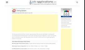 
							         Dairy Queen Application, Jobs & Careers Online - Job-Applications.com								  
							    