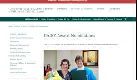 
							         DAISY Award Nominations | North Okaloosa Medical Center ...								  
							    