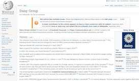 
							         Daisy Group - Wikipedia								  
							    