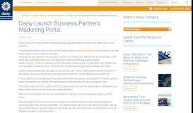 
							         Daisy Launch Business Partners Marketing Portal | Daisy Corporate ...								  
							    