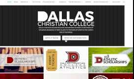 
							         Dallas Christian College: Home								  
							    