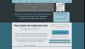 texas diabetes and endocrinology patient portal cukorbetegség kezelésére hírek