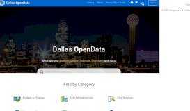 
							         Dallas OpenData | Dallas OpenData								  
							    