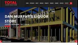 
							         Dan Murphy's Liquor Store | Total Construction								  
							    