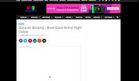 
							         Dana Air Booking - Book Dana Airline Flight Online - Nigeria ...								  
							    