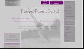
							         Dance Me Student and Parent Source of Information								  
							    