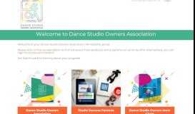 
							         Dance Studio Owners Association Program								  
							    