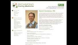 
							         Daniel Goodyear, MD - Richmond Family Medicine								  
							    