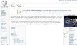 
							         Danny Phantom – Wikipedia								  
							    