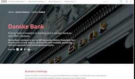 
							         Danske Bank | IBM								  
							    