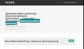 
							         Dantemuc.eltern-portal.org | Linked At Least 34 Domains | IP: 144.76 ...								  
							    