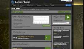 
							         DAOC Portal - Freeshard Launcher • Dawn of Light - DOLServer								  
							    