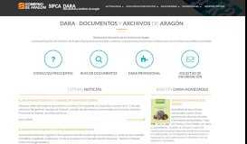 
							         DARA - Documentos y Archivos de Aragón - SIPCA								  
							    