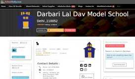 
							         Darbari Lal Dav Model School - SchoolGully								  
							    