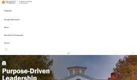 
							         Darden School of Business: University of Virginia: MBA, EMBA, Exec ...								  
							    