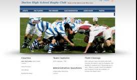 
							         Darien High School Rugby Club | Home of the (black and) Blue wave								  
							    