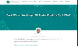 
							         Dark XM - Live Graph of Portal Capture by IUENG | Agent Academy ...								  
							    