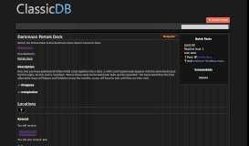
							         Darkmoon Portals Deck - Quest - Classic DB								  
							    