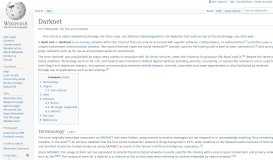
							         Darknet - Wikipedia								  
							    